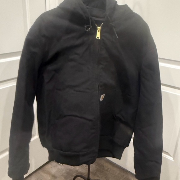 Carhartt Black Full-Zip Insulated Hoodie - Picture 2 of 6